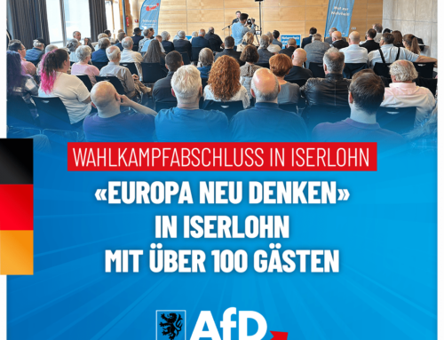 Europa neu denken – Wahlkampfabschluss in Iserlohn