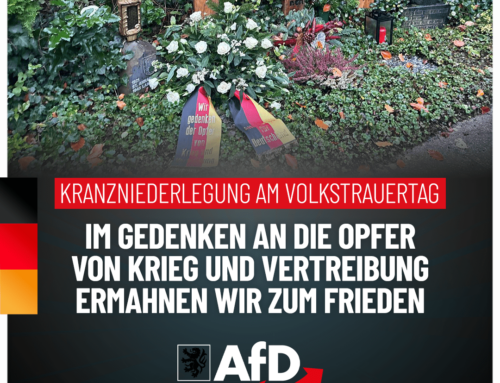 Gedenken am Volkstrauertag