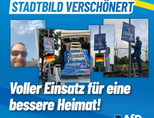 Voller Einsatz für eine bessere Heimat