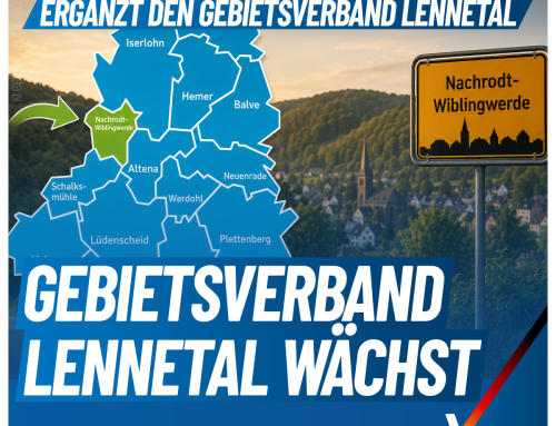 Der Gebietsverband Lennetal wächst