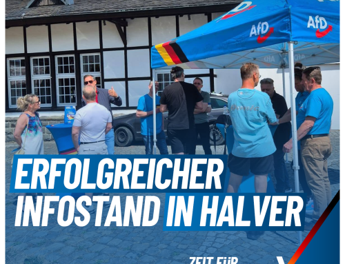 Erfolgreicher Infostand des Gebietsverbandes Volmetal in Halver