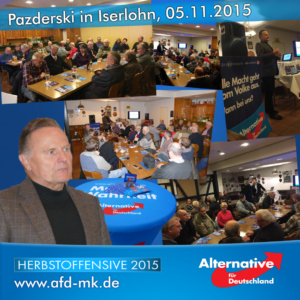 Collage PAZDERSKI in Iserlohn 05.11.2015